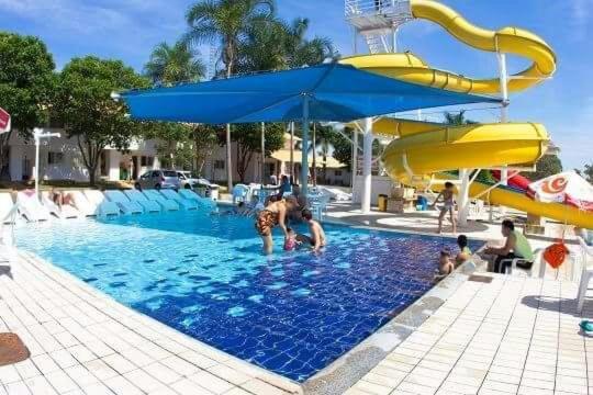Flat Di Roma Resort Internacional Caldas Novas Buitenkant foto